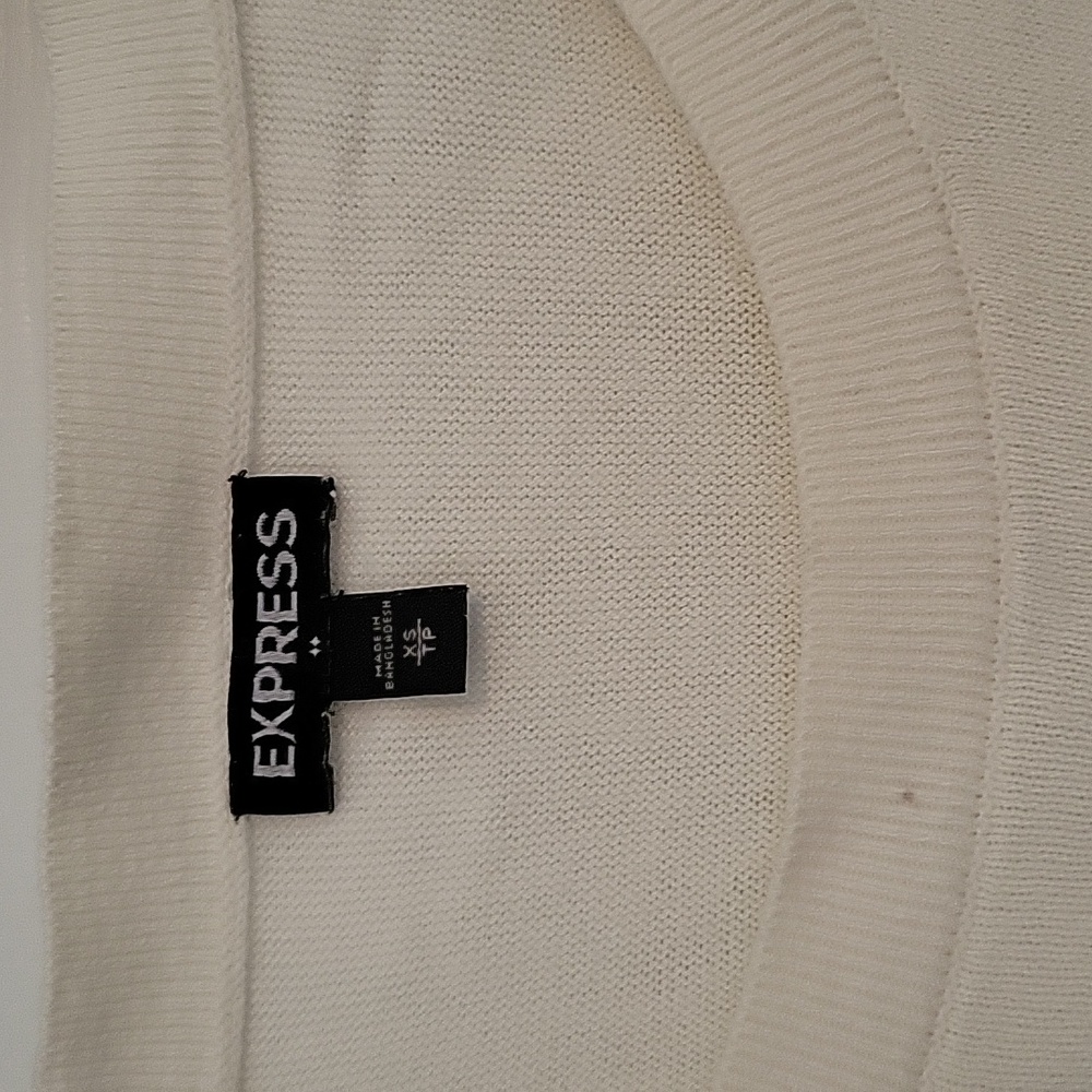 White Oversized Sweater - Picture 2 of 2